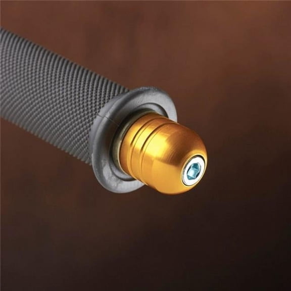 Renthal Bar End Plugs | Gold | 7/8" Handlebars (E189)