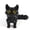 Black, variant on 3D Printed Cute Cats Movable Joint Fidget Stress Relief Decompression Desktop Ornament Figure for Adults Gift