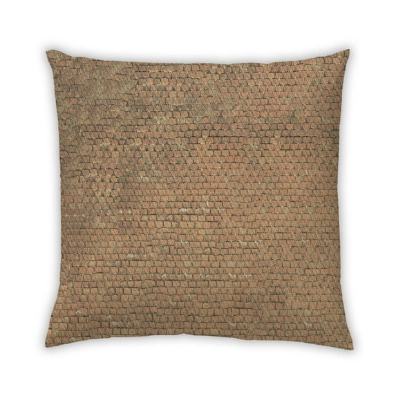 Ahgly Company Outdoor Square Contemporary Throw Pillow, 18 inch by 18 inch