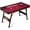 48-inch/Red, variant on Folding Pool Table, Portable Billiard Game Tables for Kids and Adults, Mini Pool Table with Locking Legs, Adjustable Feet, Balls, Cues, Triangle, Chalk, Brush