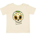 thumbnail image 3 of Inktastic Smiling Sugar Skull for Day of the Dead Boys or Girls Baby T-Shirt, 3 of 5