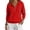 8# Red, variant on Womens Sweatshirts Half Zip Cropped Pullover Fleece Quarter Zipper Hoodies 2026 Fall Fashion Clothes Yellow S