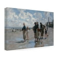 thumbnail image 4 of John Singer Sargent 'Fishing For Oysters At Cancale' Canvas Art, 4 of 4