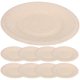 thumbnail image 1 of 50pcs Disposable Platter Thickened Disposable Dinner Plate 5 inch Festival Food Plate, 1 of 4