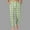 Green A1, variant on Hrsba Men's Pajamas Set, Fashion Collared Long Sleeve Top 2 Piece Casual Pajama Set