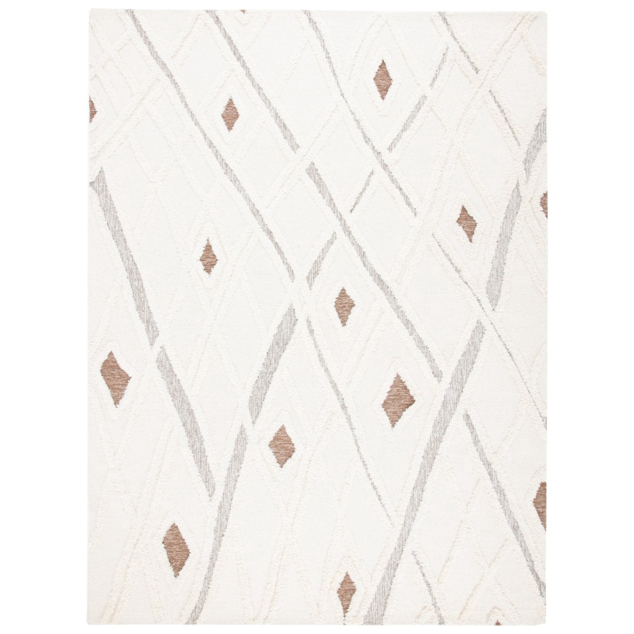 SAFAVIEH Casablanca CSB975A Handmade Ivory / Brown Rug