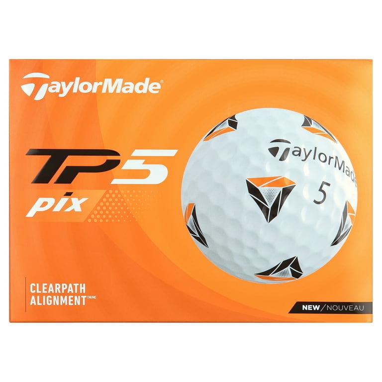 TaylorMade 2021 TP5 Pix Golf Balls White - Walmart.com TaylorMade 2021 TP5 Pix Golf Balls White - Walmart.com