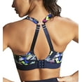 thumbnail image 3 of Panache Endurance Ultra Perform Non-padded Underwire Sports Bra (5022),38G,Graphic Print, 3 of 7