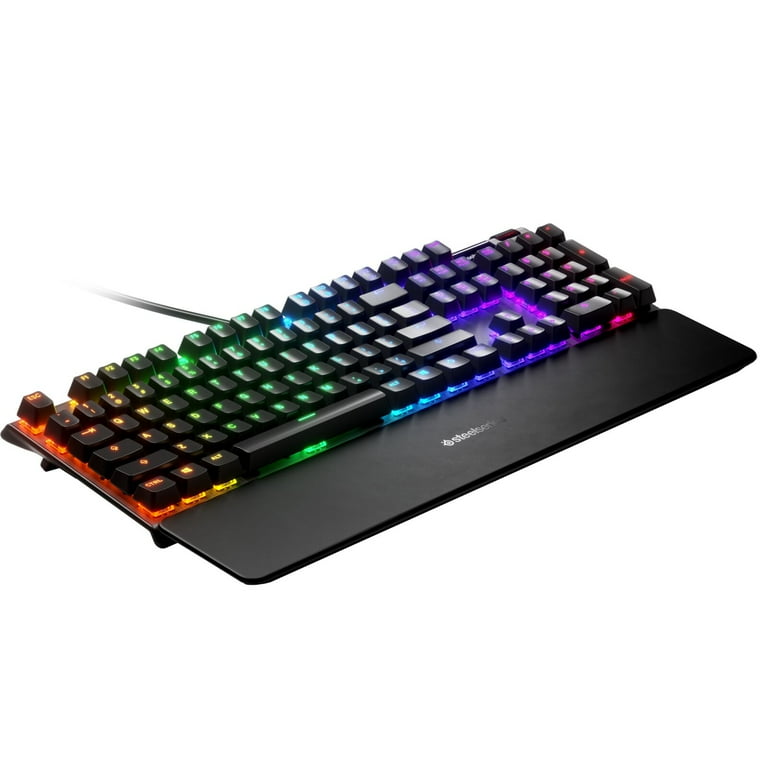 SteelSeries Apex 5 Mechanical Gaming Keyboard – Hybrid Blue Switch