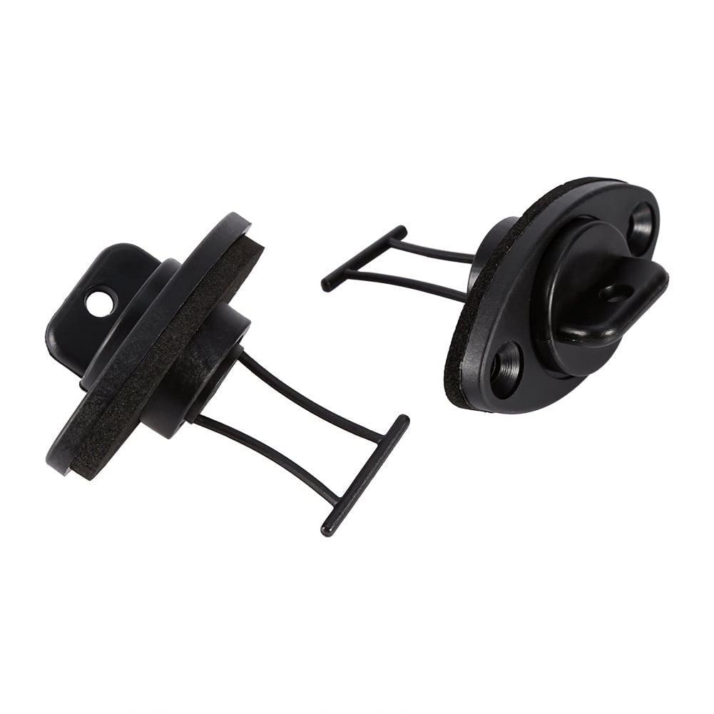 Dilwe Aramox Universal Drain Plug Kit 2 Plugs Bung w/ Screws for Canoe Boat Dinghy Kayak Boat