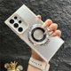 thumbnail image 2 of Luxury Magnetic Bracket Matte Case For Samsung S24 S23 S22 S21 Note 20 Ultra Plus S20FE A54 A34 A24 A14 Wireless Charging Cover, 2 of 4
