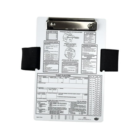 Kneeboard Durable Thick Mapstrap Ifr VFR for Outdoor Car Aviation IFR