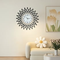 Luxury Large Wall Clock 3D Metal Living Room Modern Wall Watch Home Decor Wall Clock