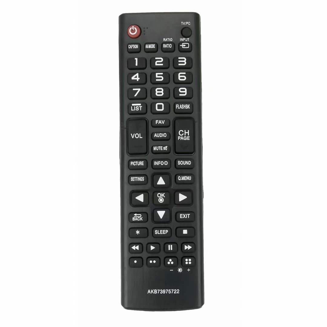 LG TV Remote Replacement AKB73975722, compatible with 22LJ4540 24LB4510