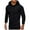 Navy, variant on Yaoyar Men's Fashion Casual Pullover Solid Color Wrinkle Long Sleeve Hooded Blouse Muscle Fit Athletic Gym Hoodies Pullover Hooded,Gray,S