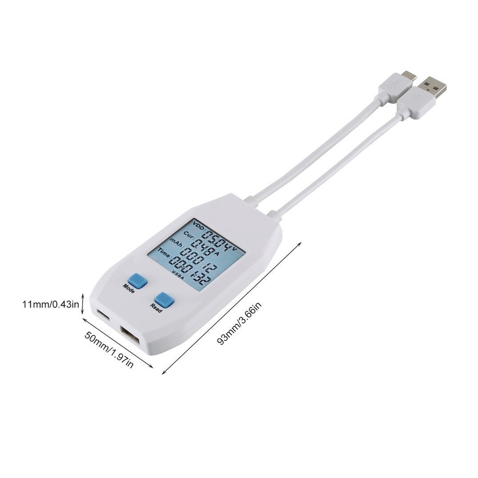 USB Tester Digital Voltmeter Ammeter Voltage Current Amperemeter Capacity Meter Doctor For Mobilephone Tablet Power ,Live Data