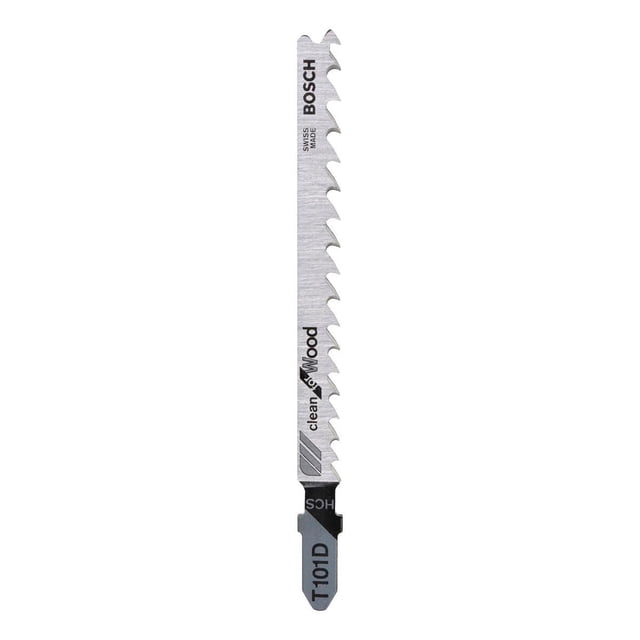 5 Seguetas Caladoras Bosch Para Madera 10-45Mm