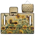 thumbnail image 5 of Pzuqiu Sunflowers Golf Cart Seat Covers Portable Quilted Golf Cart Seat Covers, 4 Front Pockets Foldable Design Golf Cart Front Seat Covers, 5 of 9