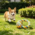 thumbnail image 4 of Dog Rope Chew Toy Tough Fiber for Teeth Cleaning And Teething Interactive Tug Toy for Medium And Large Dogs, 4 of 6
