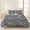 Black, variant on 3 Pieces Queen Quilt Set,Hello Summer Starfish Flip Flops Soft Bedding Sets with 1 Quilt & 2 Pillow Shams,Blue Gradient Summer Bedspread Lightweight Coverlet Comforter for All Season