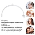 thumbnail image 3 of Half Moon Nail Desk Lamp, 29 Inch 45W Desktop LED Light 3200-5600k Half Moon Shaped, Nail Tech Lamp For Lash Extensions, Beauty, Skincare, Eyebrows,, 3 of 8