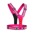 thumbnail image 4 of Gilet Réfléchissant à 360 Degrés LED Haute Visibilité pour Course Hommes Femmes Rose, 4 of 8