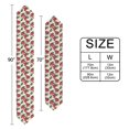 thumbnail image 4 of Ryvnso Poinsettias Holly Flower Table Runner Tablecloth Home Decoration 13 x 90 inches, 4 of 6