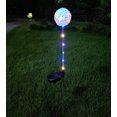 thumbnail image 1 of 3-head solar dandelion light outdoor ground-inserted lawn garden decorative light LED onion ball flower landscape light, 1 of 5