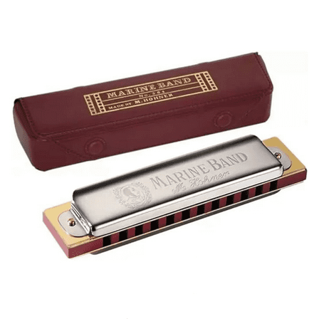 Hohner Marine Band 364 Diatonic 12-Hole Harmonica - Key of C