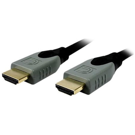 UPC: 0808447060966 | Comprehensive HD-HD-10EST 10 ft. Black Connector Type 1: HDMI Male Connector Type 2: HDMI Male High Speed HDMI® Cable Male to Male