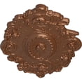 thumbnail image 3 of 30 1/2"W x 20"H x 1 1/2"P Strasbourg Ceiling Medallion Polished Copper Finished, 3 of 4