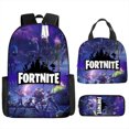 thumbnail image 1 of Fortress Night Children's Schoolbag Primary And Secondary School Student Backpack Lightweight Digital Print Lunch, 1 of 1