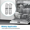 thumbnail image 2 of Dishwasher Mounting Bracket 619985 for Dishwasher Parts, 2Pack, 2 of 5
