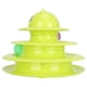 thumbnail image 5 of Pistas para gatos con bolas, torre de 3 niveles para gatos, pista giratoria para mascotas, pistas a nivel de gato probadas y confiables Jadeshay  A, 5 of 8