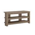 thumbnail image 1 of Monarch Specialties Tv Stand, 42 Inch, Console, Media Entertainment Center, Storage Shelves, Living Room, Bedroom, Laminate, Brown, Contemporary, Modern, 1 of 2