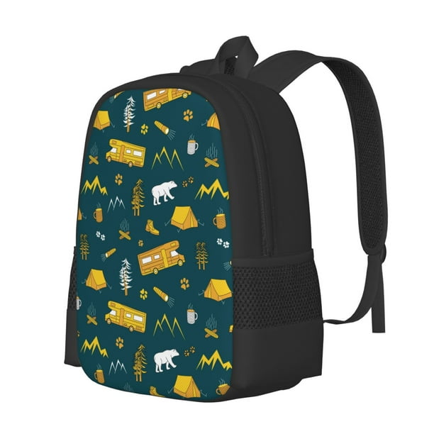 Disketp Camping Mochila Minimalista de Gran Capacidad, Mochila de Viaje para Escuela, Trabajo o Uso Diario