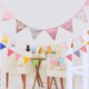 thumbnail image 5 of Banderines de tela para boda, decoración de bandera, fiesta, niña, cumpleaños, guirnalda de decoración para bebé, 5 of 6
