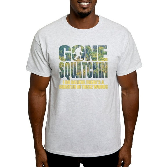 CafePress - Gone Squatchin *Special Deep Forest Edition* T Shi - Men's Classic Graphic T-Shirt