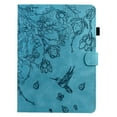 thumbnail image 5 of Case for iPad Mini 7 (A17 Pro) 2024 / iPad Mini 6 Case 2021, iPad Mini 6th Generation 8.3 inch PU Leather Cover Embossed Flower Birds Smart Case with Auto Sleep/Wake, 5 of 10
