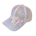 thumbnail image 3 of Lace Mesh Back Summer Baseball Cap for Women Lightweight Running Sun Hat, 3 of 7