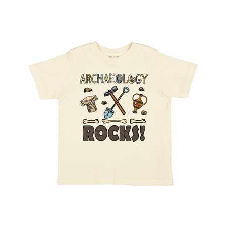 

Inktastic Archaeology Rocks Archaeologist Boys or Girls Toddler T-Shirt