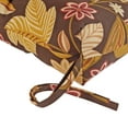thumbnail image 4 of Greendale Home Fashions 73 x 23 in. Russet Floral Outdoor Chaise Cushion, 4 of 8