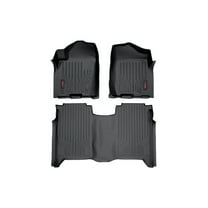 Rough Country Floor Mats for 2004-2015 Nissan Titan | Crew Cab - M-81602