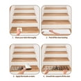 thumbnail image 5 of Stair Treads for Wooden Steps, Country Star Brown Peel and Stick Stair Treads with Adhesive, Western Texas Vintage Farmhouse Wooden Non Slip Indoor Stairs Runner Rugs Mats for Elders Dogs 8"x30"10PCS, 5 of 7