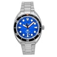 thumbnail image 1 of Fossil Breaker Acier Inoxydable Cadran Bleu Quartz de Plongée FS6064 200 m Montre pour Homme, 1 of 1