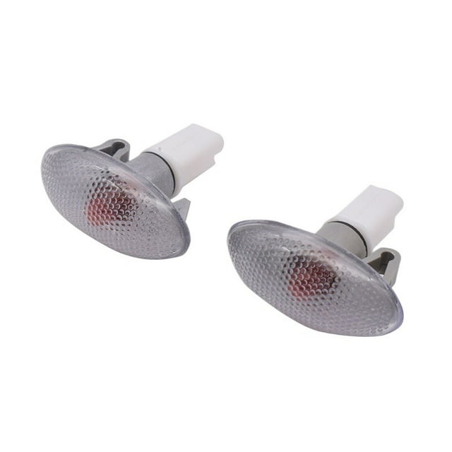 2 luces intermitentes laterales de 12 V y 55 W, luz repetidora, aptas for Peugeot 206, 407, 607, 632574