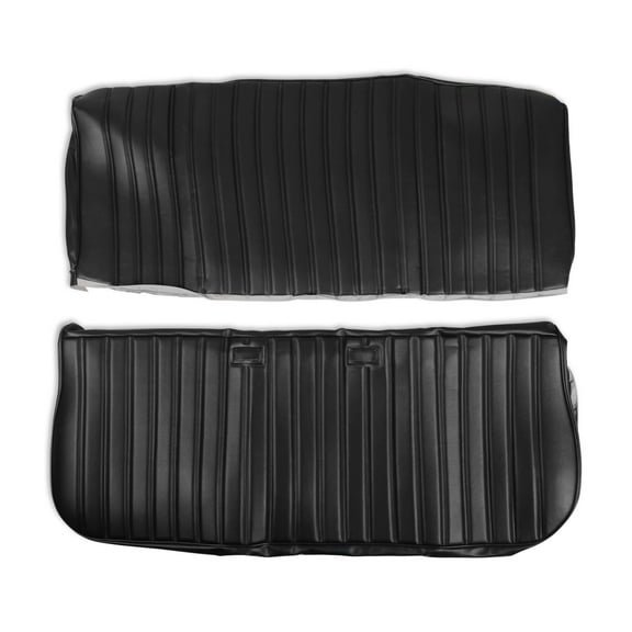 Brothers Trucks 05-300 Seat Upholstery Full Pleat Vinyl - Black