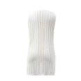 thumbnail image 3 of Ropa Playa Ocean Pacific para Mujer Vestido Corto Crochet Cuello V Sin Mangas Blanco Talla G, 3 of 4