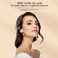 thumbnail image 3 of Invisible Earphones Mini Headphones V5.2 Bluetooth TWS In-Ear Earbuds Noise Reduction Wireless Sleep In-Ear Earbuds With Micr,black, 3 of 10