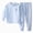 A59-Blue, variant on Baby Boys Girls Pajama Sets Kid Soft Sleepwear Long Sleeve 2-Piece Cozy Jammies 6-12 Months 12-24 Months 2T 3T 4T 5T 6T 7T Children Sky Blue,4-5 Years